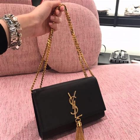 ysl sling bag black